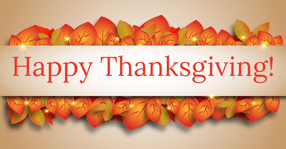 Happy Thanksgiving from Dunnage Bag Supplier